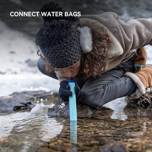 Filtro de Agua Portátil Life, Pajita con Filtro Personal para Supervivencia, Filtro de Agua de Emergencia para Acampar al Aire Libre, Senderismo, Supervivencia, Bebida - Product Image 2