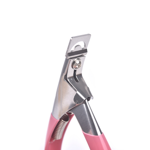 Stainless Steel False Nail Tip <b>Cutter</b> Acrylic Gel Nail Clipper Scissors Triple <b>Edge</b> Manicure Trimmer Tool - Product Image 4