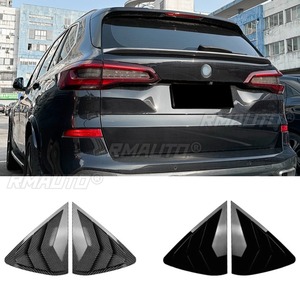 For BMW X6 F16 2015-2019 Body Kit Rear <b>Window</b> Side <b>Vent</b> Shutter Louver Cover Trim Rear Quarter Panel <b>Window</b> Car Accessories - Product Image 1