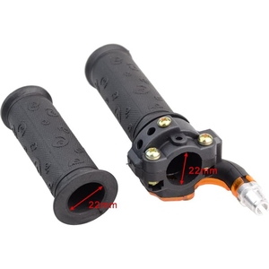 Leviers <span class=keywords><strong>de</strong></span> <span class=keywords><strong>frein</strong></span> 22mm poignées d'accélérateur torsadées pour 47cc 49 2 temps Mini <span class=keywords><strong>Moto</strong></span> Dirt <span class=keywords><strong>Cross</strong></span> Pocket Bike système <span class=keywords><strong>de</strong></span> Transmission <span class=keywords><strong>de</strong></span> <span class=keywords><strong>moto</strong></span> - Product Image 3