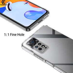 Étui de téléphone portable en TPU souple Transparent pour <span class=keywords><strong>Redmi</strong></span> Note <span class=keywords><strong>11</strong></span> <span class=keywords><strong>Pro</strong></span> <span class=keywords><strong>11S</strong></span> 11T 11E, prix de gros d'usine - Product Image 4