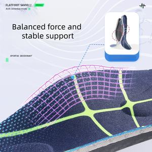 แผ่นรองรองเท้าแบบออร์โธปิดิกส์ รองรับอุ้งเท้า สำหรับเท้าแบน ทั้งผู้ชายและผู้หญิง พร้อมแผ่นรอง TPU Eva ลดแรงกระแทก บรรเทาอาการปวดฝ่าเท้า - Product Image 3
