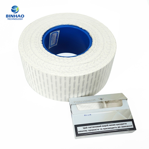 High Grade Aluminum Foil Cigarette Packaging Customizable Matte or Glossy Effect Soft Roll Pattern Coated Treatment