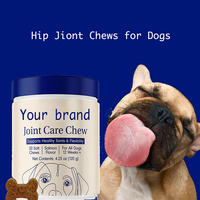 Friandises pour la santé des articulations et des hanches des chiens avec glucosamine, MSM et sulfate de chondroïtine - Absorption rapide et sûre - Soutient les articulations pour toutes les races