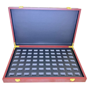 Champions <span class=keywords><strong>Ring</strong></span> Logo 70-Loch-<span class=keywords><strong>Display</strong></span> Quadratische Holzkiste Regal sitzendes Design Handgemalte Technik für die Neujahrs meisterschaft - Product Image 1