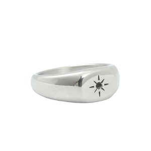European Style <b>Titanium</b> Steel <b>Ring</b> Star Shape Red Gemstone Inlay Unisex Fashion Jewelry 280630 - Product Image 5