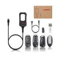 Launch X431 Key Programmer Remote Maker con 4 mandos a distancia universales y 1 Super Chip Immobilier Tool Compatible con X431 IMMO