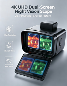Monocular de Visión Nocturna con Imagen Térmica HD, Pantalla Dual, Montable, Modo Retícula Cruzada - Product Image 1