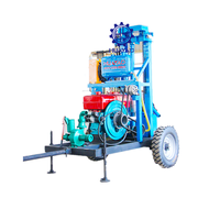 Usine vente directe diesel haute hydraulique rotatif eau bien plate-forme de forage mine de forage