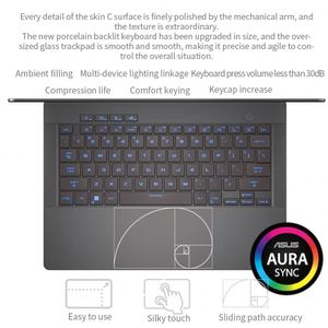 A-SUS ประสิทธิภาพสูง ROG Phantom 14 Air Business Office Laptop16G/32G Win11 DDR5 Rtx4060แล็ปท็อปเพื่อการศึกษา - Product Image 4