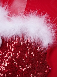 ชุดเต้นสำหรับเด็ก6-16คนชุดเต้นรำบนเวทีชุดคริสต์มาส jumpsuit ชุดเต้นรำสำหรับการแสดง - Product Image 4