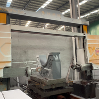 Machine de découpe de pierre à fil diamanté CNC de qualité supérieure avec table rotative à 360° pour utilisation en carrière de carreaux
