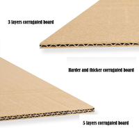 100% recycelbare wasserdichte Meeres früchte Gefrier schrank Store Karton Wachs beschichtung Wachs karton Karton Gedruckte Papp schachteln Wachs schachteln