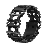 Bracelet de survie multi-outils en acier inoxydable 29-en-1 Produit multifonctionnel à la mode