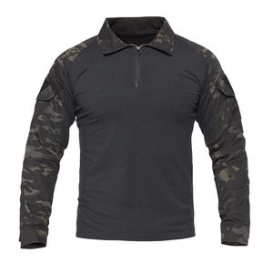 เสื้อเชิ้ตลายพราง OEM ODM สำหรับผู้ชาย เสื้อยุทธวิธีกลางแจ้ง เสื้อเดินป่าลายพรางรัสเซีย แขนยาว แห้งเร็ว ผ้าฝ้าย 100% ชุดเสื้อยืด - Product Image 3