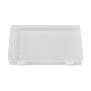 Transparent <b>Plastic</b> Storage Box 24x16x3.1cm Covered Desktop Organizer For Jewelry Tools Parts Hardware - Product Image 5
