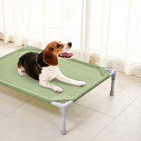 Coussin universel quatre saisons pour chien et chat avec housse amovible, design grotte, tapis en mousse pour l'été