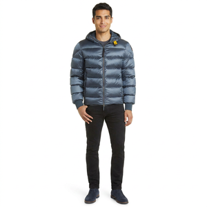 Fashionable <b>Men</b> <b>Canvas</b> Puffer <b>Jacket</b> Stand Collar Lightweight Warm Waterproof Winter Coat <b>for</b> Casual and Outdoor Use - Product Image 1