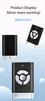 Télécommande YET2194-SE 433Mhz 4 boutons avec USB pour porte de garage respectueuse de l'environnement