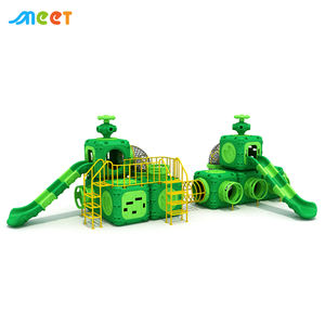 อุปกรณ์สไลด์คิวบ์สำหรับสนามเด็กเล่นกลางแจ้งสำหรับ MT-MF007 - Product Image 2