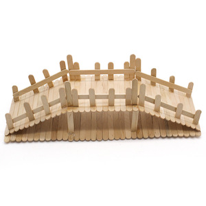 Wooden Bridge Model <b>Kit</b> For Kids 4-6Y Educational <b>Diy</b> Science Project Toy With Popsicle Sticks - Product Image 4
