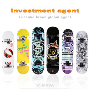 Skateboard en bois d'érable pour enfants, vente en gros, sortie d'usine, bon marché, - Product Image 6