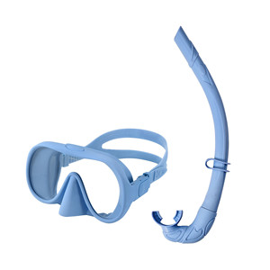 Máscara de Snorkel de Marca Propia con Marco de Silicona, Talla M para Adultos, Equipo de Buceo - Product Image 5