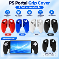 Coque en silicone pour PlayStation Portal, coque antidérapante en silicone pour console de jeu PS Portal, coque de protection