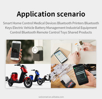 Module BT24 SMT BLE5.1 prise en charge du code QR de numérisation pour connecter le module Bluetooth de Communication série émetteur-récepteur pour Arduino/Android/iOS