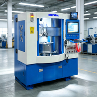 Machine de réparation de jantes CRYSTAL AWR904VP, tournage CNC pour la réparation de jantes diamantées, avec panneau multifonctionnel tout-en-un