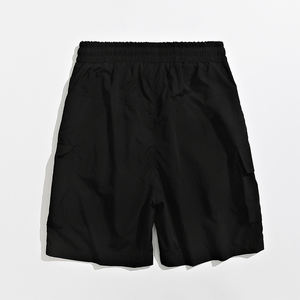 Pantalones cortos de trabajo de color liso con logo personalizado para hombre, tallas grandes, estilo holgado, tendencia INS Joker 2025, ¡superventas! - Product Image 4