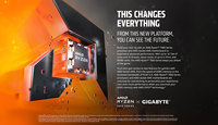 Nouvelle carte mère de jeu pour ordinateur de bureau GIGABYTE B550M DS3H DDR5 M.2 PCIE4.0 X16 Slot SATA3.0 R5 5600 Socket AM5