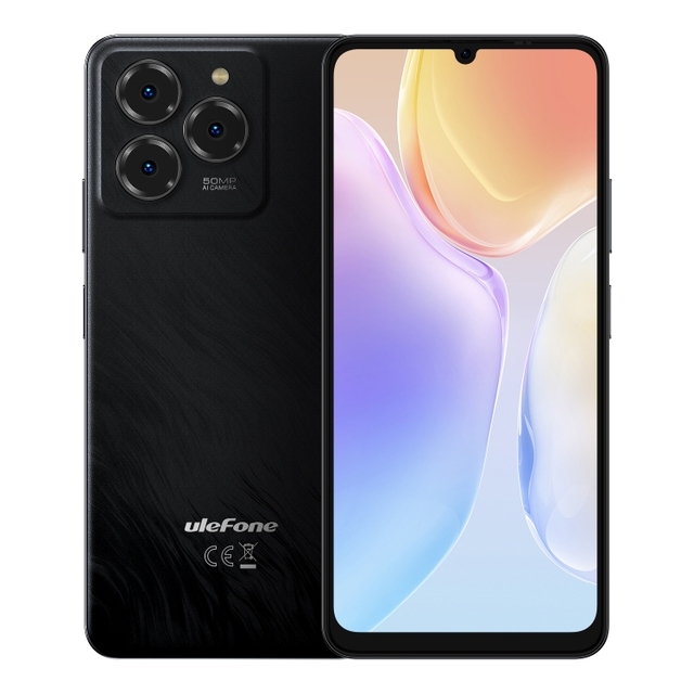 Ulefone Note 20 Pro Smartphone Newest Design 4G Global Face Unlocked 6.75 Inch 90Hz Display Android 14 4GB+256GB Octa Core CPU