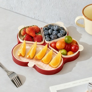 Cesta giratoria multifuncional para preparación de verduras, compatible con OEM, para el hogar, con divisiones, para olla caliente, cestas de almacenamiento - Product Image 6