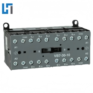 โมดูลคอนแทคเตอร์แบบย้อนกลับรุ่น VB7 ซีรีส์ใหม่ VB7-30-10 24V 220-240V 380-415V ตัวควบคุมระบบอัตโนมัติอุตสาหกรรม มีสินค้าในสต็อก - Product Image 1