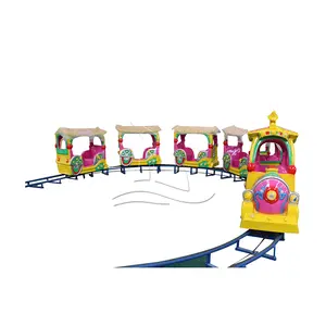 Детский электрический трек поезд парк развлечений поезд аттракционы для продажи