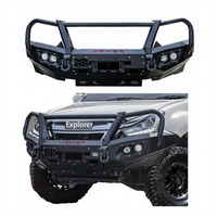 Barre de protection en acier pour Dmax 2019-2020, pare-chocs avant robuste avec support de lumière LED, support de treuil, 4x4 pick-up, protection tout-terrain 4x4