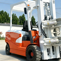 Chariot élévateur électrique polyvalent pour entrepôt, intérieur/extérieur, logistique, homologué CE ISO, stable, multi-usages, 1-5 tonnes