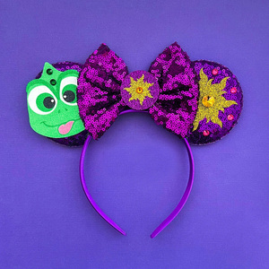 <span class=keywords><strong>Raiponce</strong></span> inspiré oreilles de souris bandeau princesse oreilles de souris pour filles enfants accessoires - Product Image 6