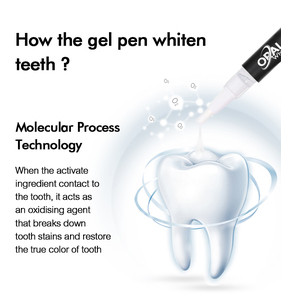 قلم تبييض الأسنان بالجل بنكهة النعناع المنعشة الشهير من أورال وايت، مزيل بقع الأسنان الرخيص للاستخدام المنزلي - Product Image 6