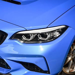 Fari anteriori per <span class=keywords><strong>BMW</strong></span> Serie 2 F22 2014-2021, aggiornamento con proiettore a LED ad alta configurazione e luci Angel Eyes, accessori. - Product Image 4