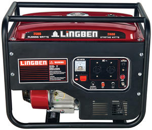 ZheJiang LingBen <span class=keywords><strong>di</strong></span> alta qualità monofase 5kw-8kw <span class=keywords><strong>generatore</strong></span> <span class=keywords><strong>di</strong></span> benzina <span class=keywords><strong>portatile</strong></span> 380V tensione nominale 2kw prezzo <span class=keywords><strong>corrente</strong></span> continua nominale - Product Image 5