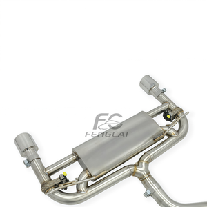 Échappement Valvetronic Catback SS304 pour Volkswagen Golf MK8 GTi 2.0T, tuyaux d'échappement, silencieux avec contrôleur, amélioration acoustique - Product Image 2