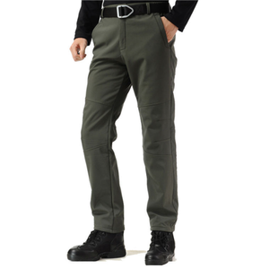 Pantalon thermique slim en softshell DFP022 pour l'hiver, avec coupe 3D au genou pour une liberté de mouvement accrue, uniformes personnalisables en stock - Product Image 5
