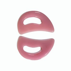 Masseur corporel en résine de grande taille en forme de lettre D, outils Gua Sha creux - Product Image 2