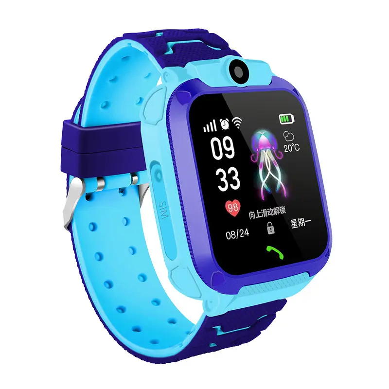 Smart Watch For Kids GPS OEM Custom 4G Touch Screen Support Sim Card iOS Android Phone Smartwatch Camera Smart Watch Children