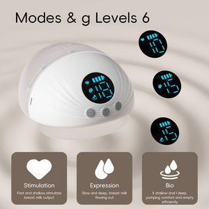 Großhandel für mütterliche Baby produkte Multifunktion ale kreative integrierte manuelle Milch pumpe mit weitem Mund - Product Image 6