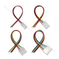 Molex Harness kawat konektor, perakitan kabel konektor 5195 CH 3.96MM/3.96 Pitch 2 3 4 5 6 Pin