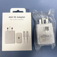 Chargeur Type-C 25W d'origine d'usine pour Note20/S21/S22/S23/S24 Ordinateurs portables Téléphones mobiles - Charge rapide SCP 360