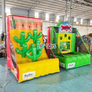 Jeu sportif gonflable 4-en-1 pour grands événements, foires et expositions : lancer et château gonflable - Product Image 5